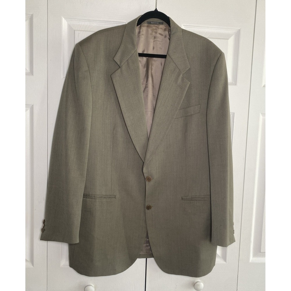 Example by Missoni Mens 46 Blazer Virgin‎ Wool Sports Coat Made in Italy